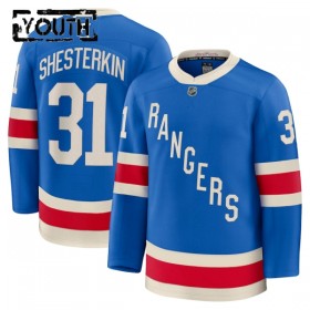 Lasten NHL New York Rangers Pelipaita 2025-26 Fanatics Centennial Premium Igor Shesterkin Sininen